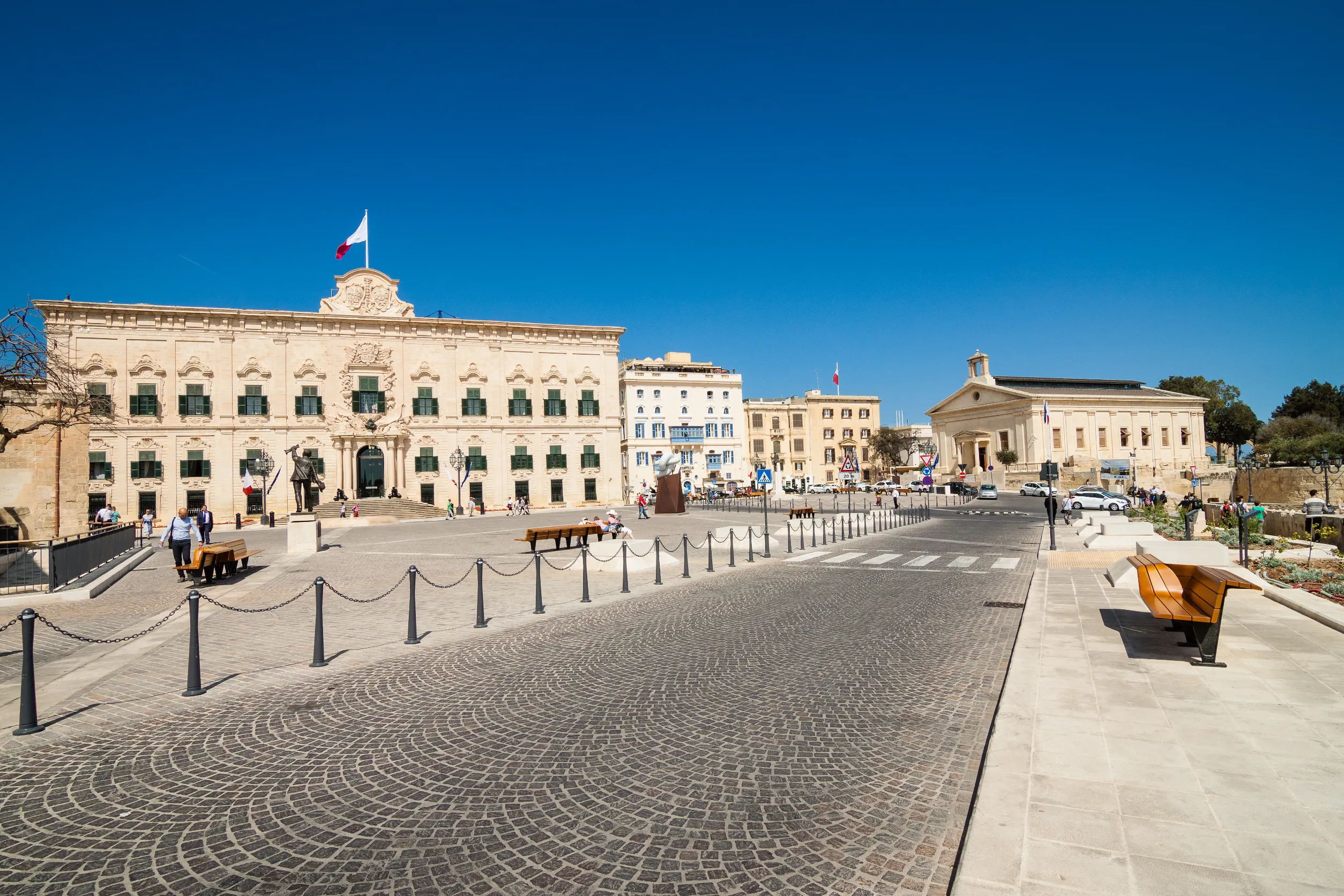 auberge de castille in valletta