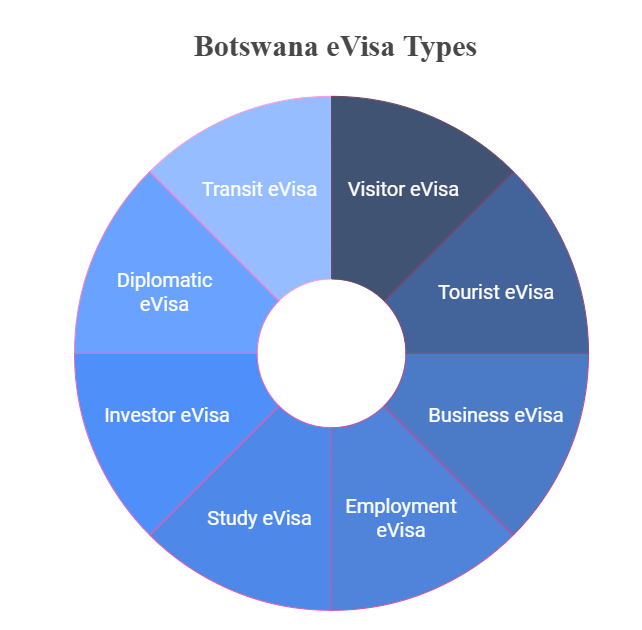 Botswana eVisa Types