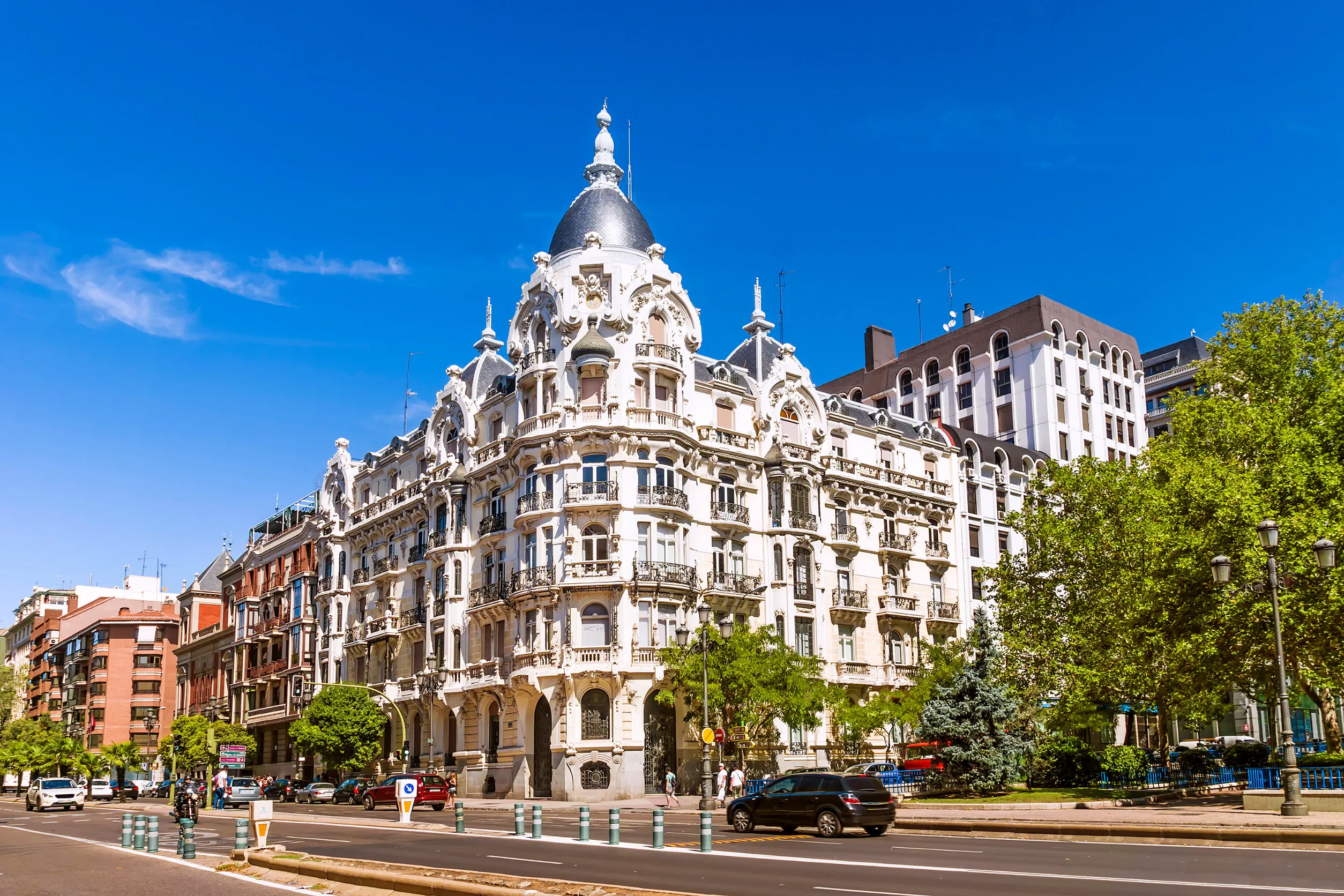 madrid street spain