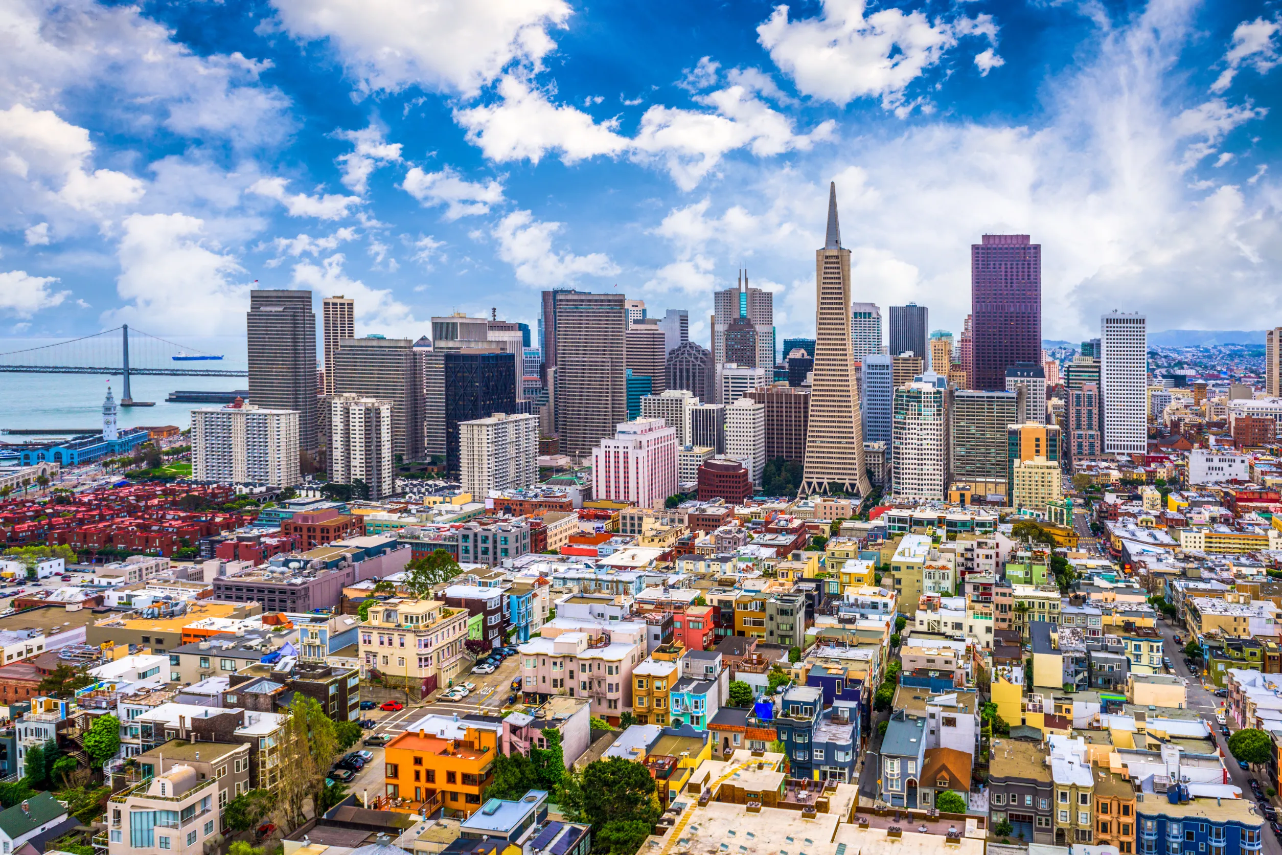 san francisco california usa city skyline