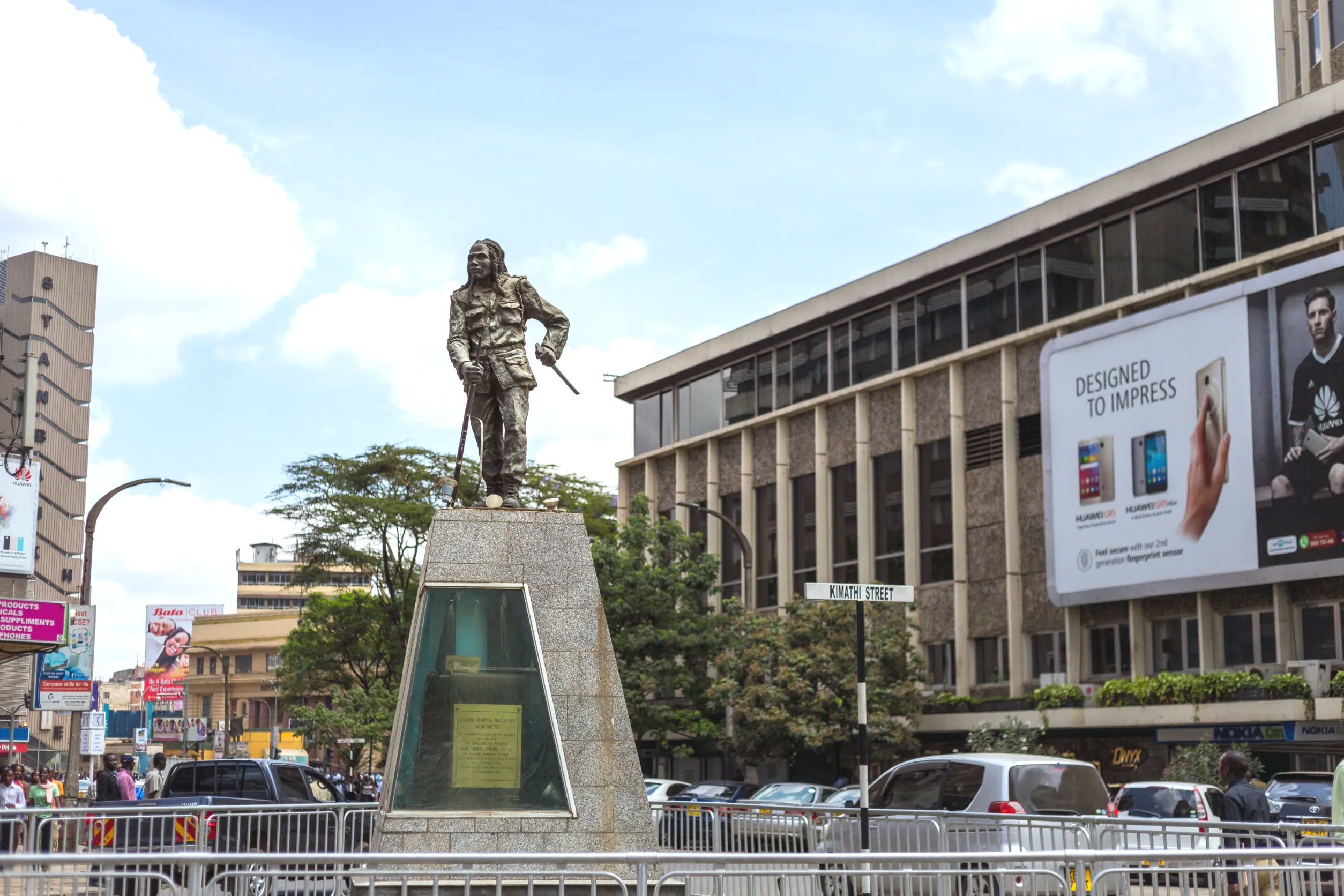 the dedan kimathi monument in nairobi kenya