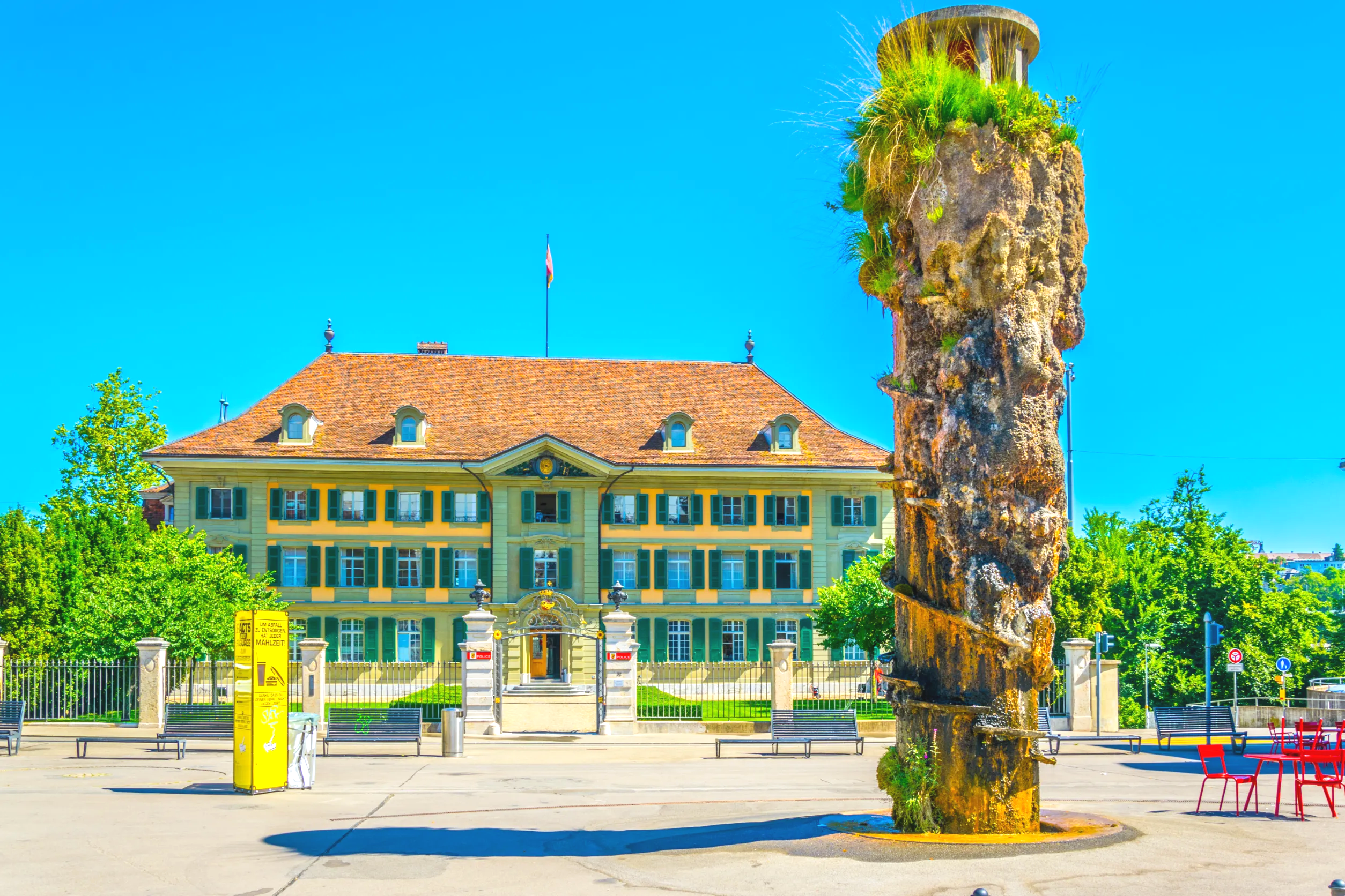 the kanton museum building in bern switzerland