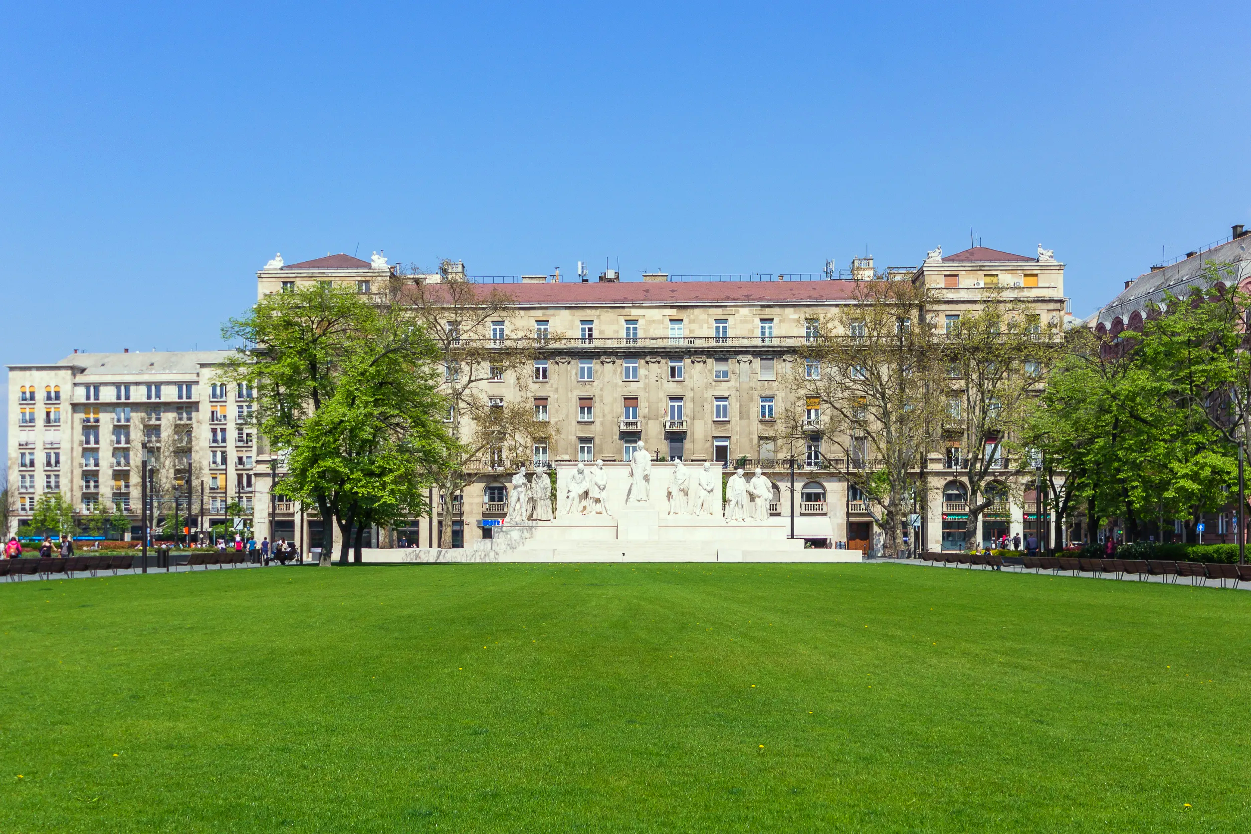 the prime minister palace house in budapest hungary