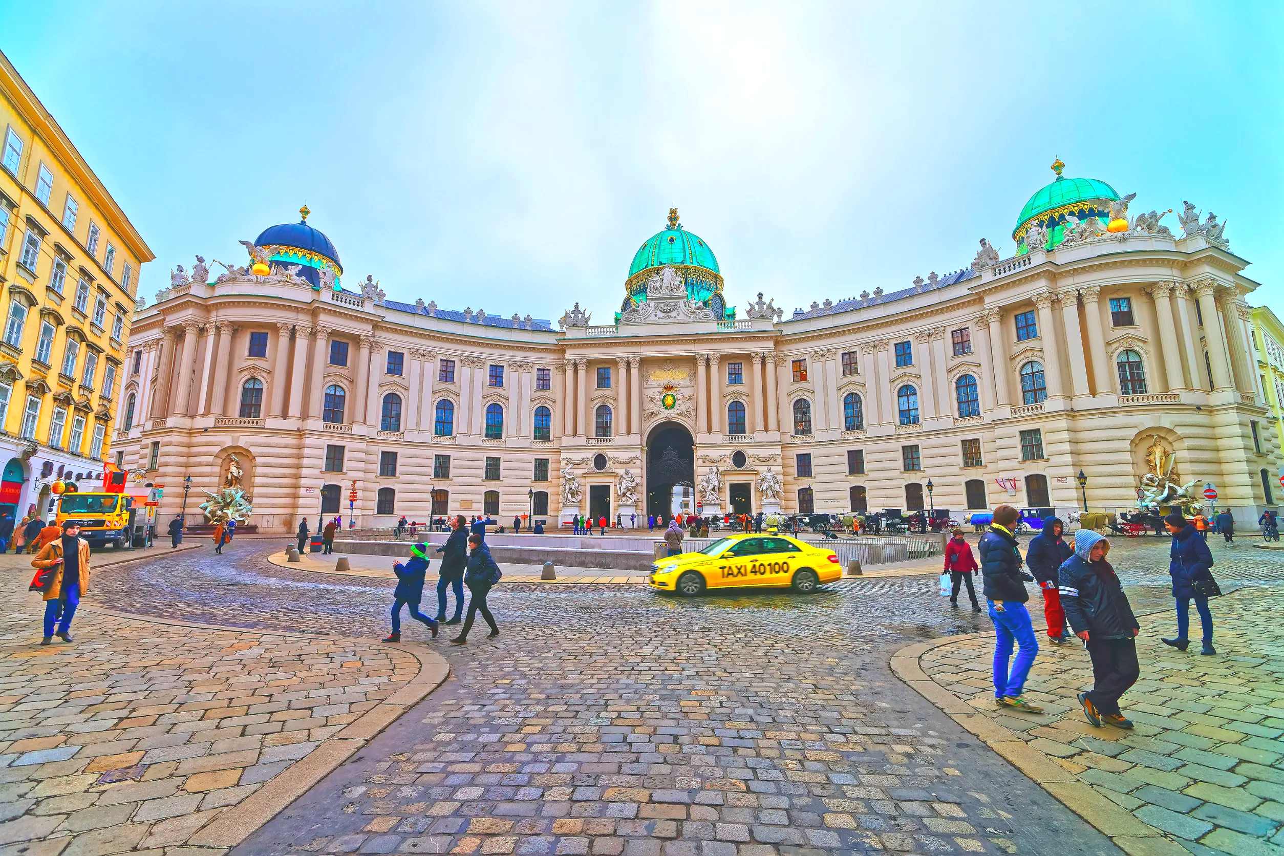 the saint michael wing in vienna austria